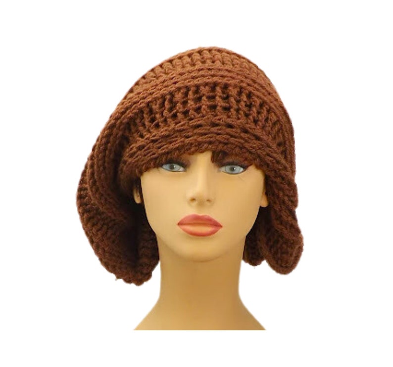 DIY Mobius Winter Beanie Crochet Hat Pattern Intermediate Level Stay Cozy & Warm image 5