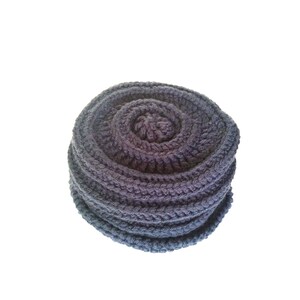 Crochet Hat for Dreads Pattern, Crochet Rasta Top Hat Bucket Hat Pattern with XXL Brim DIY Crochet Hat Instructions Dreadlocks Hat image 8