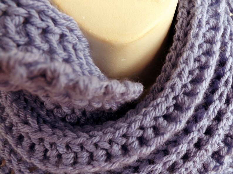 Mobius Strip Crochet Infinity Scarf Pattern Free Download Etsy