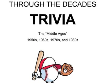 Pro Baseball Trivia - Medeltidspaketet: 1950-1980-talen