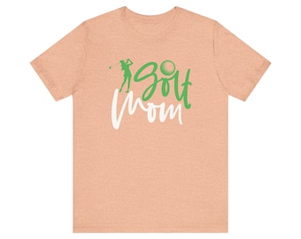 Kundenspezifisches Golf Tee - Golf Mom Grafik-T-Shirt - Golf-Liebhaber-Mutter Geschenk