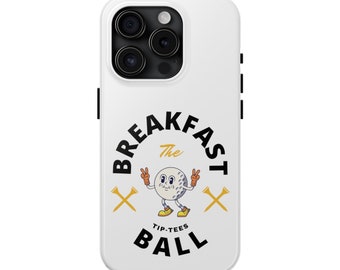 Golf The Breakfast Ball Sport Graphic Tough Phone Case - iPhone 15 Samsung Galaxy 23 22 21