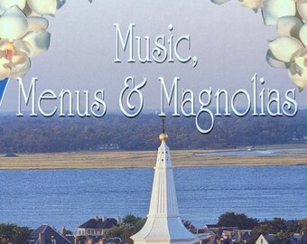 Charleston SC Symphony Cookbook 1st 1996 Music Menus Magnolias HB Comb South CarolinaLowcountry