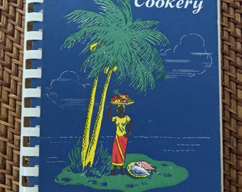 Vintage Tradewinds Cookery 2nd 1966 Tropical Cookery Norma Davis Fruits Coconut Unusual Cookbook