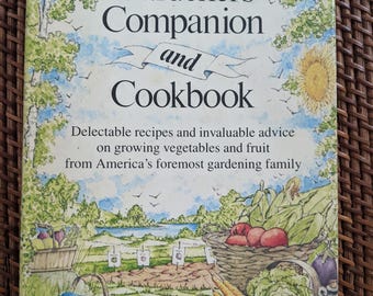 Lois Burpees Companion and Cookbook Vegetable and Fruit Recipes HB 1983