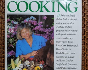 New Southern Cooking Hardback Nathalie Dupree 13th 90s Lowcountry SC Cooking Classic Recipes