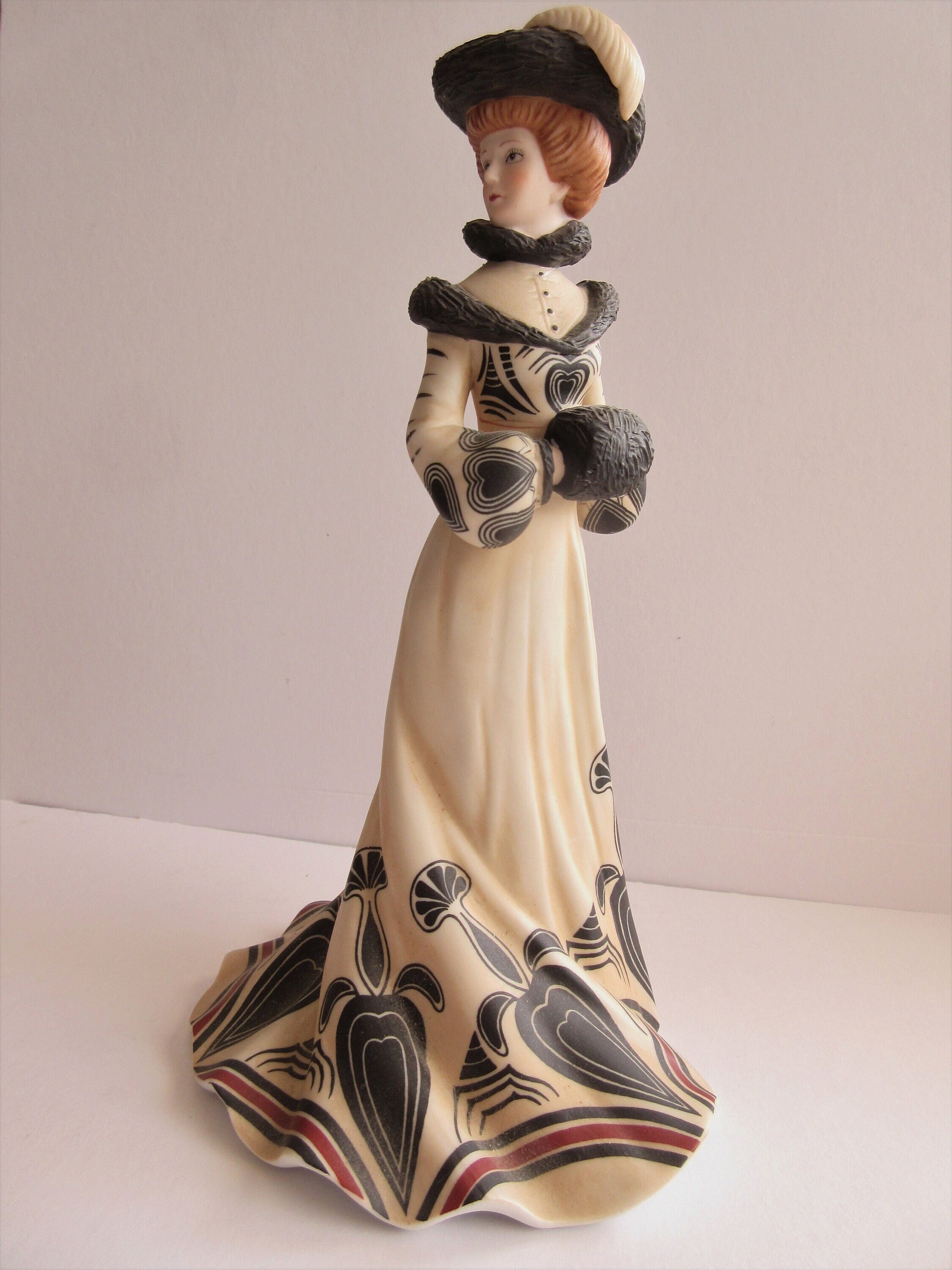 Lady Figurine Tea At The Ritz LENOX Collection Japan 1984 Etsy
