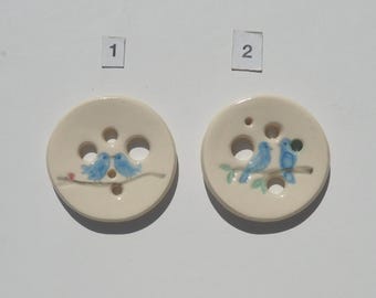 Ceramic Diz. Your Choice, This Diz was Handmade and Hand Painted by me using food safe glaze