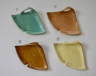 Your Choice, Cramic Ginkgo Leaf Plate Handmade