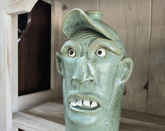 Face Jug by Billy Joe Craven | 11.5" x 7"
