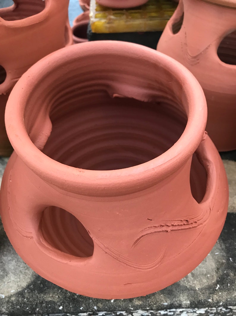 Craven Pottery Red Clay Terra Cotta 9.5 Tall Etsy