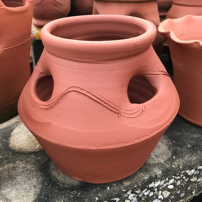 Craven Pottery Red Clay Terra Cotta 9.5 Tall Etsy