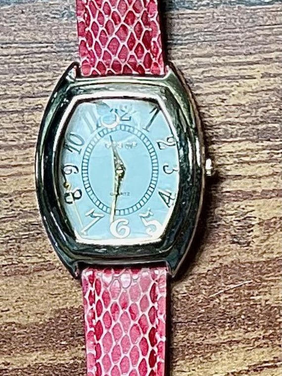 Gossip Watch With Pink Leather Band - Etsy display picture 3
