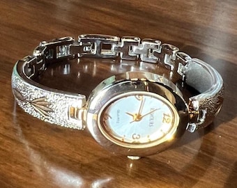 2000s Rumours Ladies Quartz Watch Silver Tone Blue Dial  display picture 3