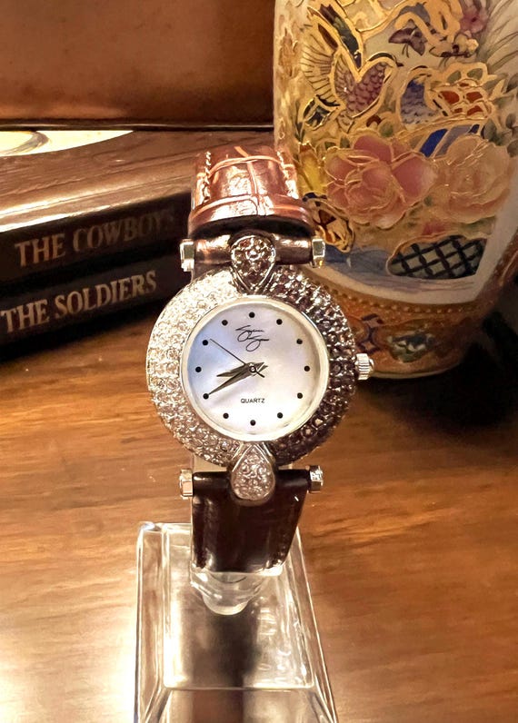 Sparkly Suzanne Somers Crystal Watch