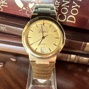 Elegant Men&#39;s Dante&#39;s Watch with Date Feature