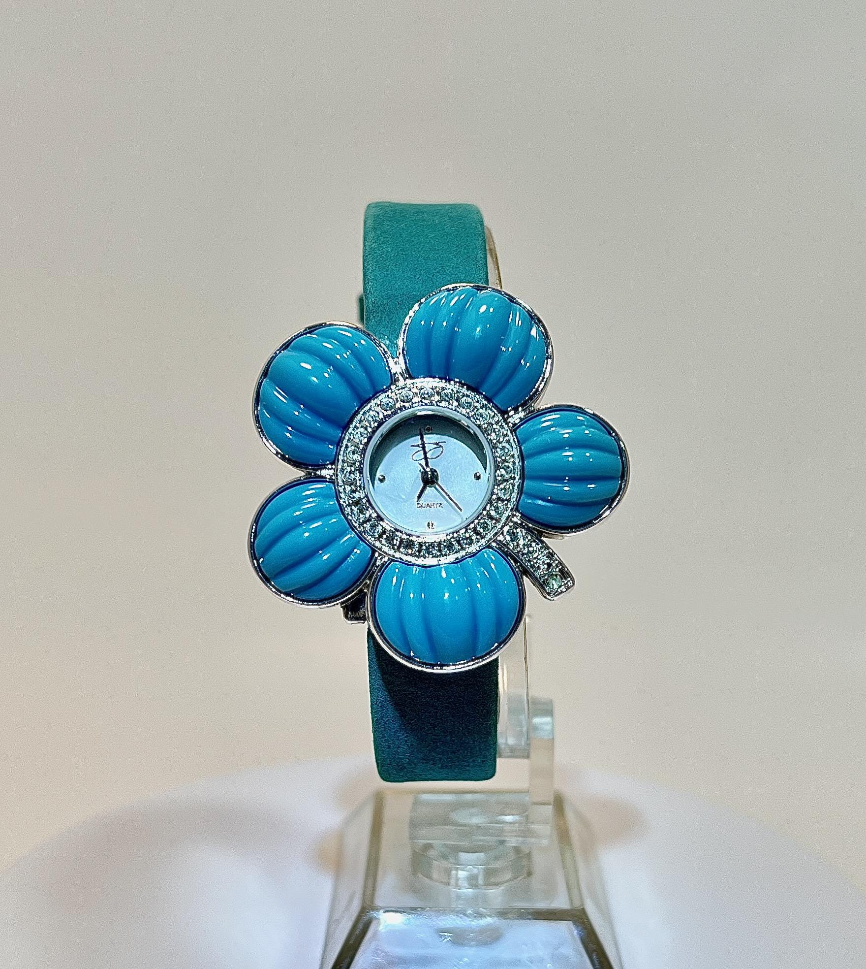 Suzanne Somers Turquoise Flower Watch Suzanne Somers Bracelet Watches for Women | Mercari main image 2