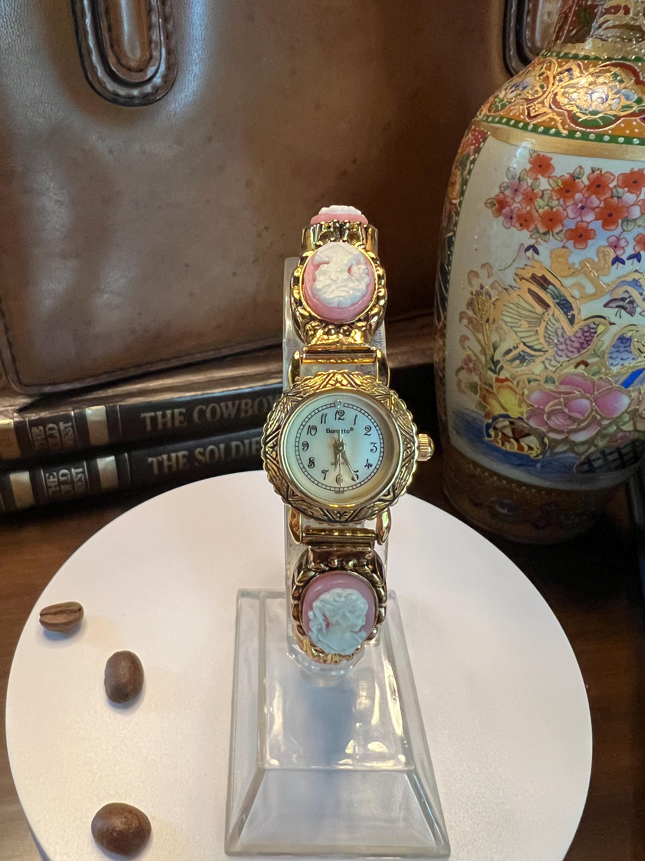 Classic Bonnetto Cameo Slide Bracelet Watch - Etsy