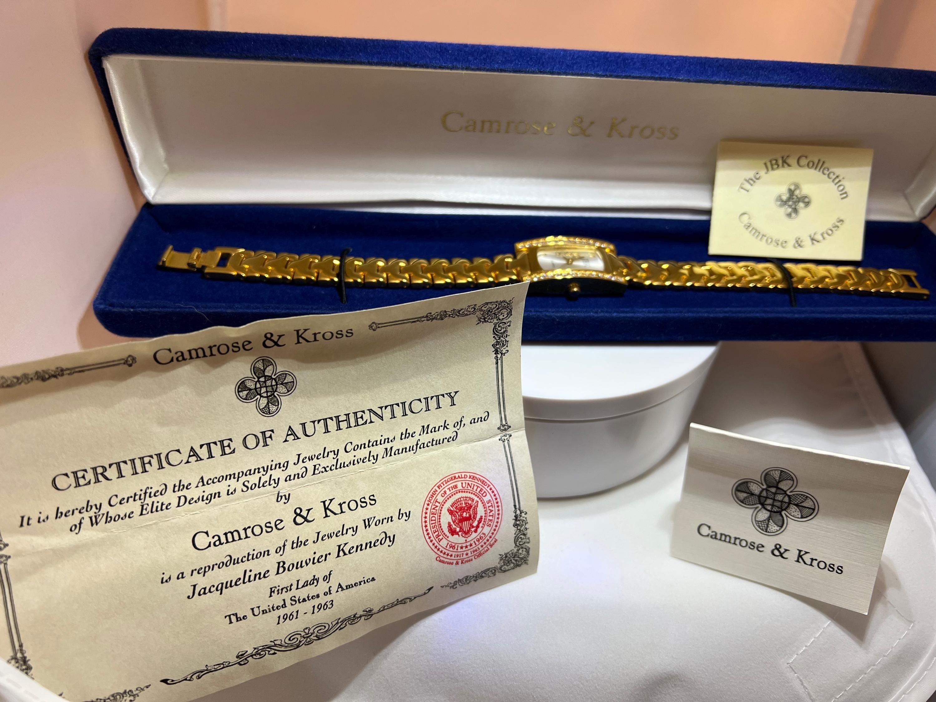 Camrose & Kross JBK Jacqueline Kennedy Reproduction Watch - in