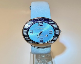 Rare Luxess Ladies Swiss Watch with 36 Genuine Clean Diamonds