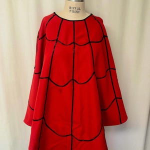 Capa de telaraña de dibujos animados de Lydia Deetz - réplica de cosplay