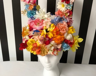 Midsommar flower crown headpiece