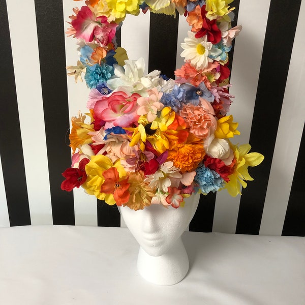 Midsommar flower crown headpiece