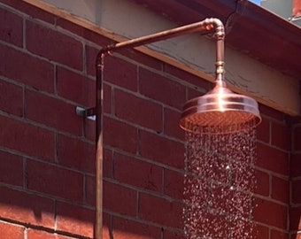 Outdoor Copper Shower