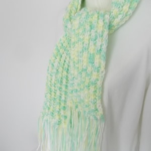 Child to Adult Knit Scarf - Multicolor Scarf - Hand Knit Scarf - Winter Accessories - Cold Weather Accessories- Knit Scarf - Gift Idea