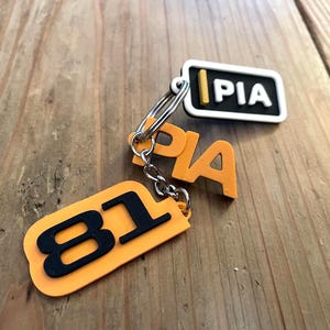 Driver Keychain Oscar Piastri Edition | Gifts | 81 |