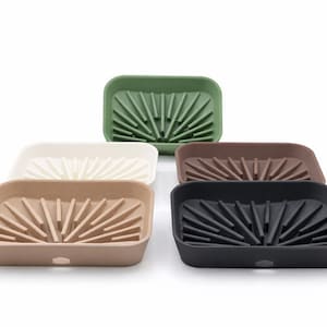 3D Printed Plastic Soap Dish | Modern Bathroom with Drainage