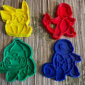 Fantasy Creature Cookie Cutter Set of 4 | Fun Baking Molds for Parties | Playful Kitchen Accessories | Kids Baking Supplies |Gift for Gamers