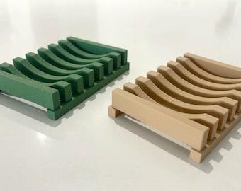 3D Printed Soap Dish | Modern Plastic Soap Holder