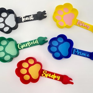 Personalized Cat Food Cup | Custom Kitty Chow Scoop | Pet | Gift Idea | Cat Mom | Measuring Cup | Kibble | Customized Name | Kitten