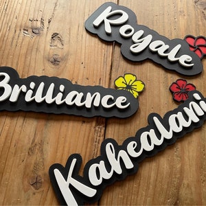 Kid&#39;s Name Custom Sign | Decorative Room Sign |Custom Name | Personalized Door Sign | 3D Printed | Gift For Kids
