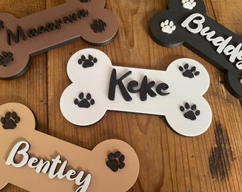 Personalized Dog Name Sign | Custom Pet Name Wall Decor | Dog Room Sign | Puppy Name Plaque | Dog Lover Gift | Custom Dog Decor