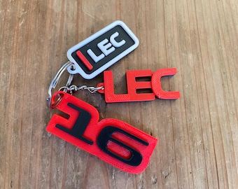 Driver Keychain Charles Leclerc Edition |  Motorsport Keychain |  Gifts | 16 | CL | Custom |
