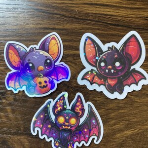 Halloween Bat Vinyl Stickers
