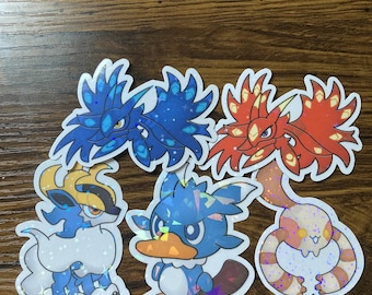 Palworld Stickers Wave 2 - Vinyl Water Resistant Sticker Bundle