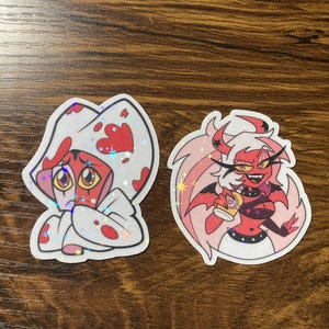 Verosika and Covered Blitz Vinyl Stickers