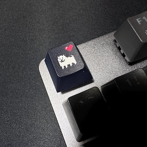 Retro Video Game Keycaps, Pixel Art & Fantasy Gaming Mechanical Keyboard Keycap, Cute RPG Inspired MX Style Keycaps, Gamer Gift