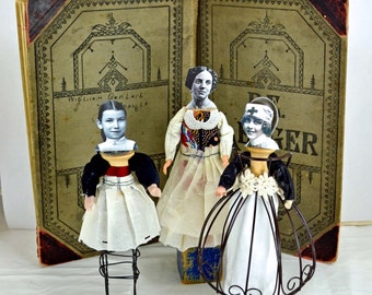 Mixed Media Art Dolls - Centennial Women