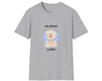 T-shirt animal mignon No Drama Lama