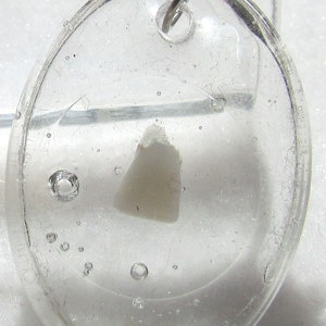 Real human baby tooth earrings - curiosities oddities - teeth in resin weird earrings - creepy cute oddity jewelry - aesthetic punk jewelry