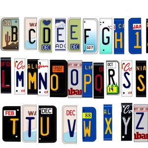 License Plate Graphic Lettering 300ppi Eps/png/svg/psd Individual ...