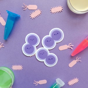 Microbiology Sticker S pneumoniae Sticker for MLT/Lab tech Bacteria Sticker Laboratory Sticker Gift for Microbiologist MLS MLT Sticker