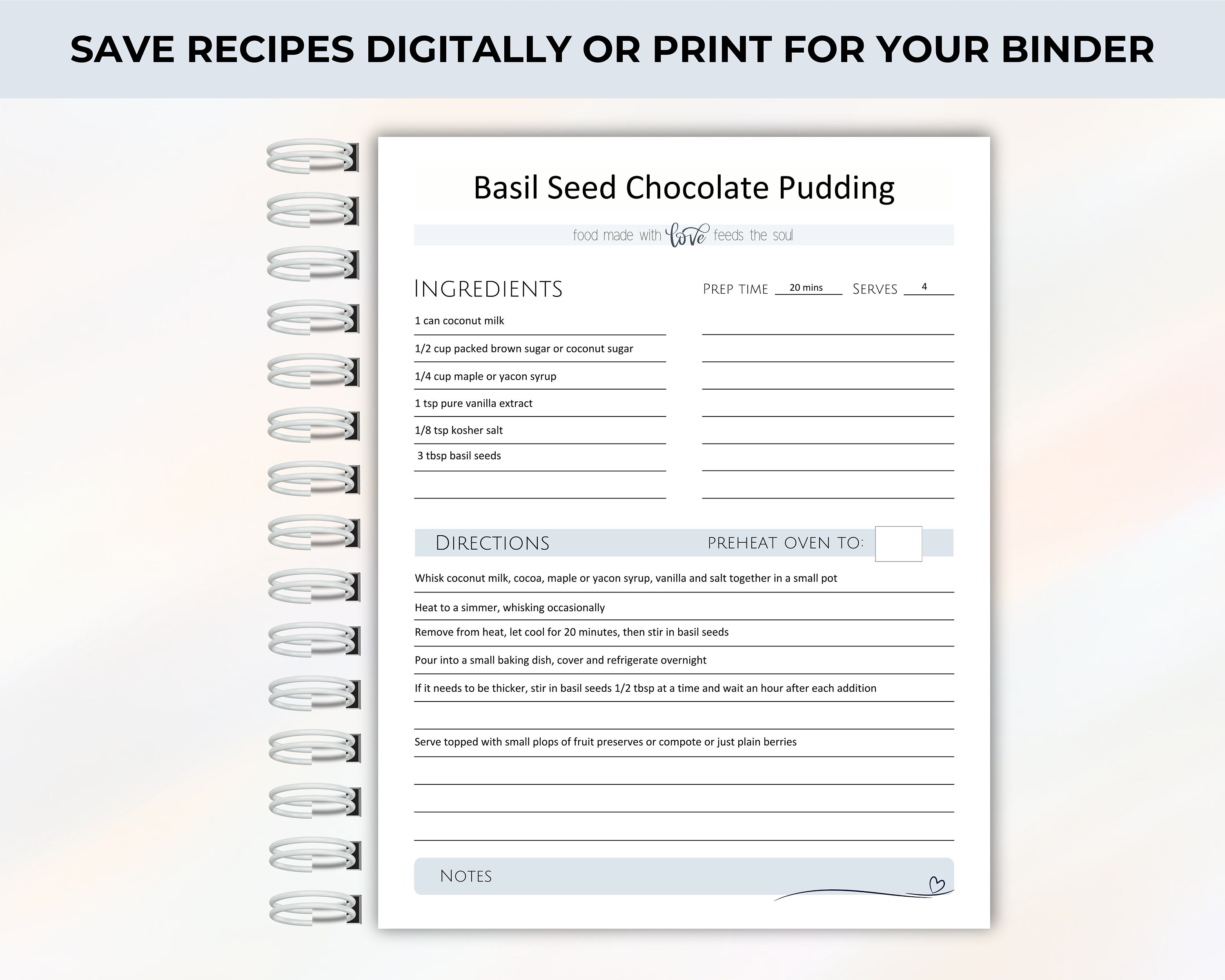 Editable Recipe Pages Recipe Template Blank Recipe Page Recipe Binder Editable Recipe Pages Recipe Template Blank Recipe Page Recipe Binder