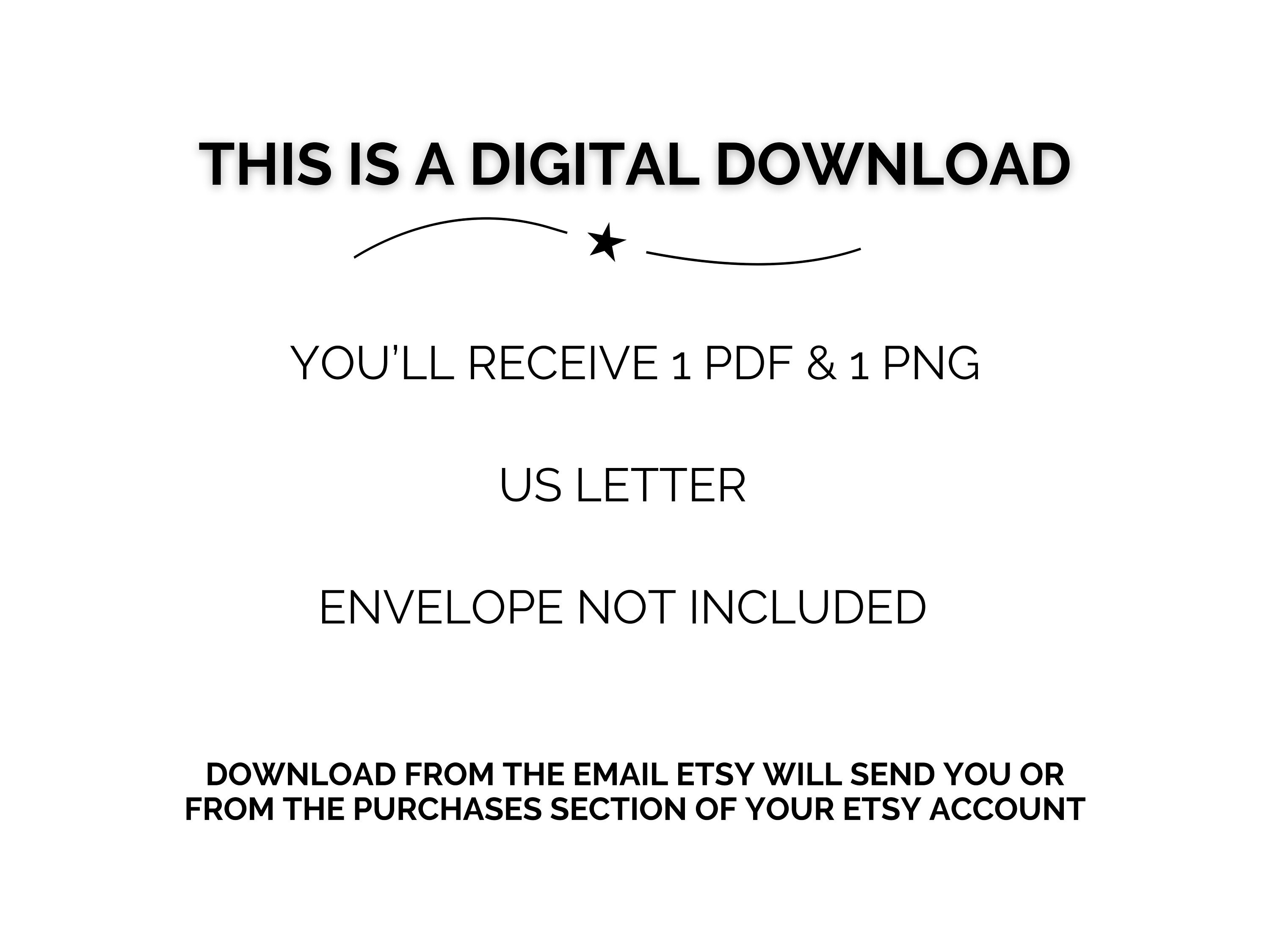 Printable Stepdad Father's Day Card Printable Father's Day Card for ...
