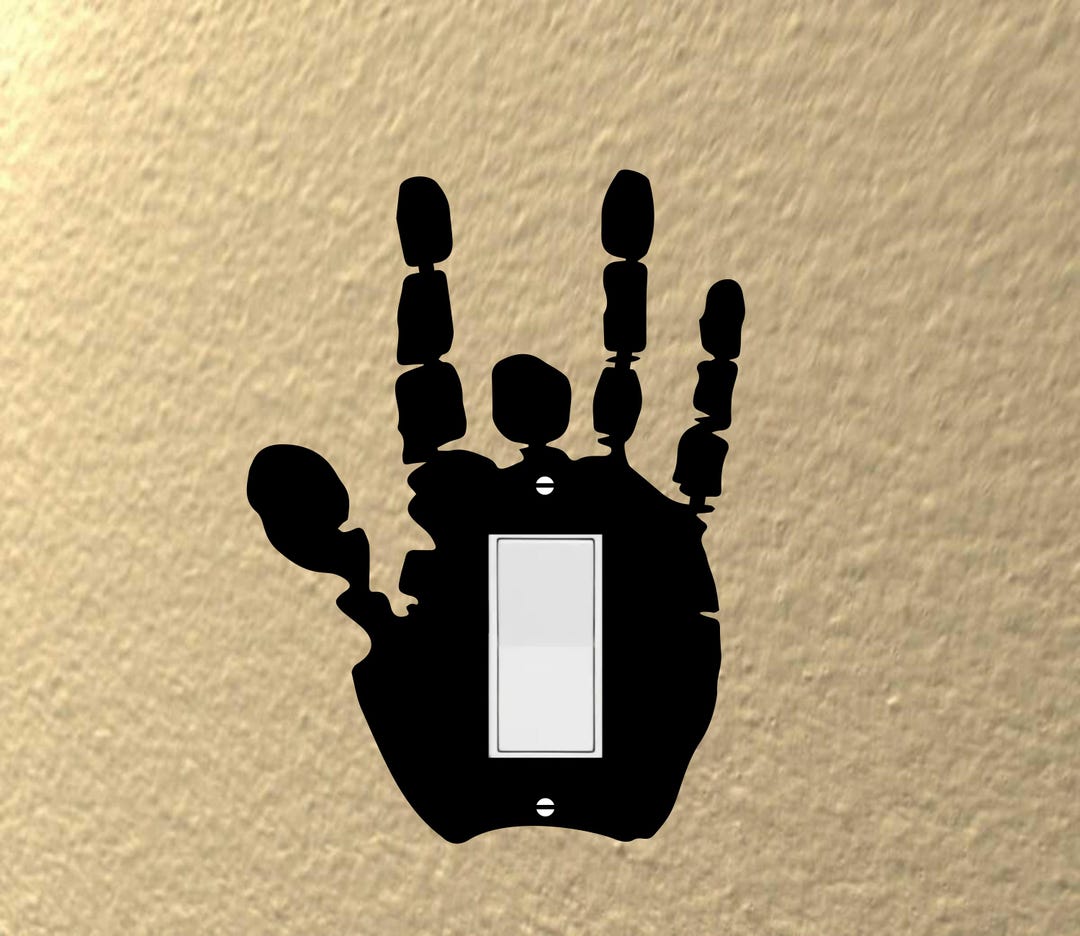 Deadhead Jerry Hand Decora Switch Cover - Etsy