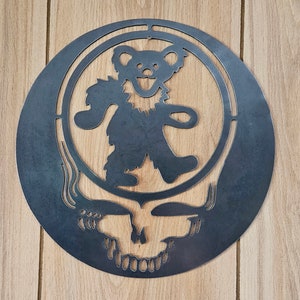 Dead Skull Dancing Bear Green